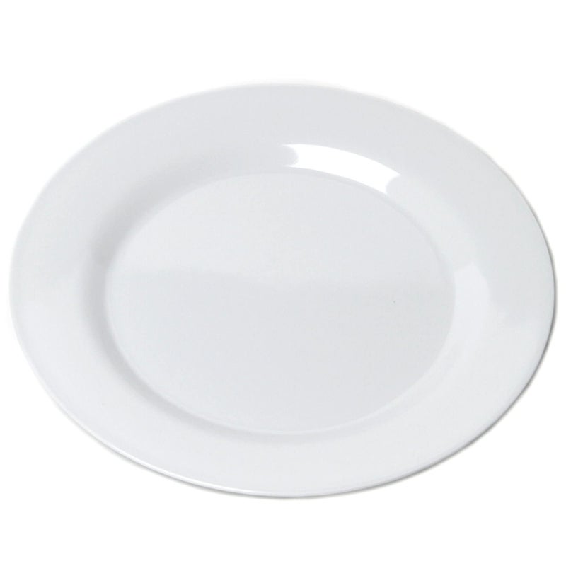 Chef Craft Classic Dessert Plate, 10 Inches In Diameter, White - Image 1